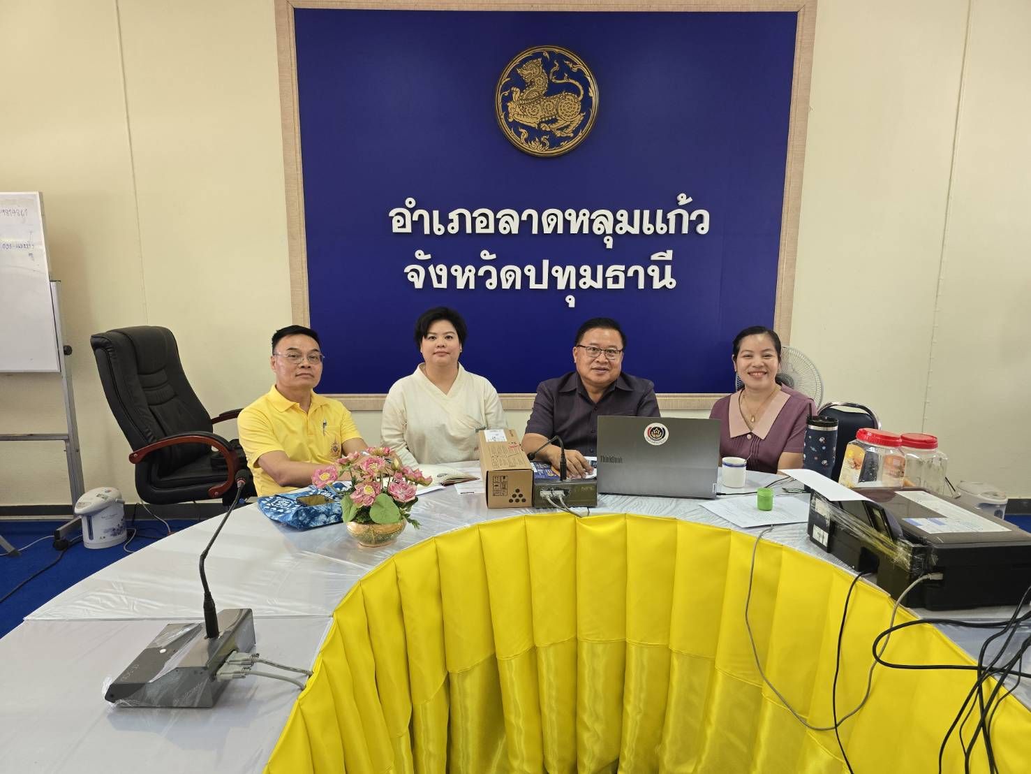 สพอ.ลาดหลุมแก้ว “พช.ปทุมธานี ลงพื้นที่ติดตามการขับเคลื่อนงานตามภารกิจสำคัญของกรมการพัฒนาชุมชนอำเภอลาดหลุมแก้ว ”